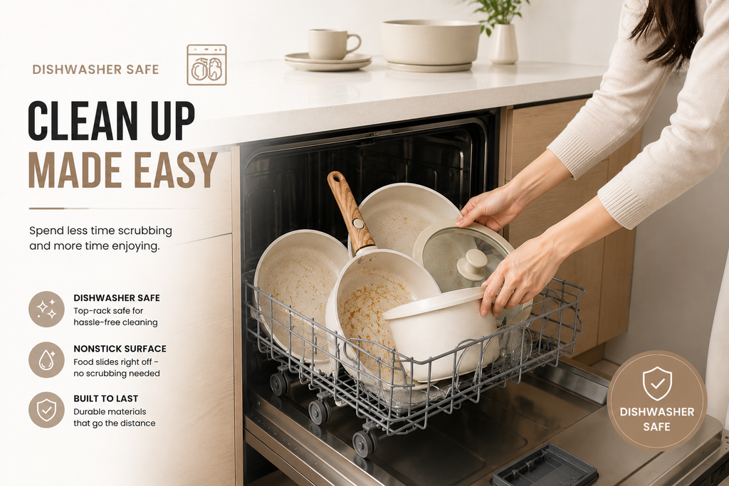 Modern 9-Piece Nonstick Cookware Collection