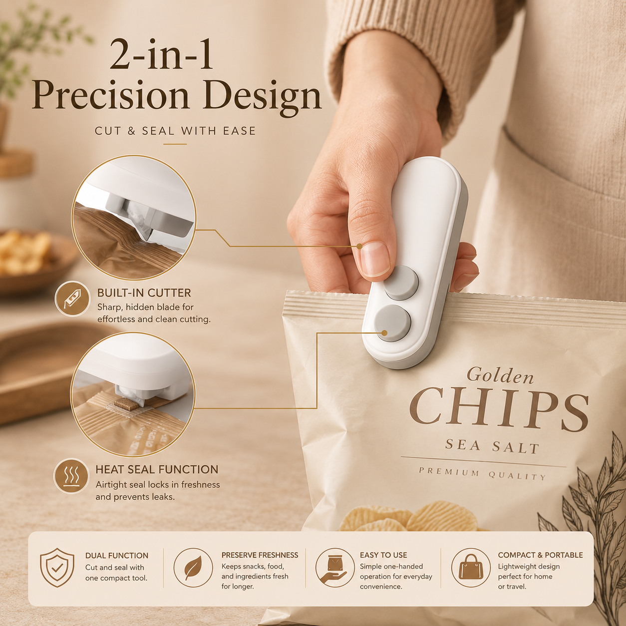 Rechargeable Bag Sealer